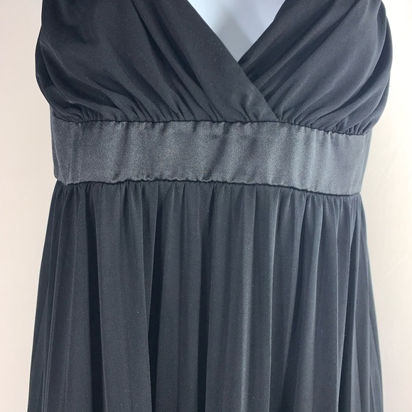 Appropriate Behavior Dress Satin Straps Sleeveless - Picture 3 of 9